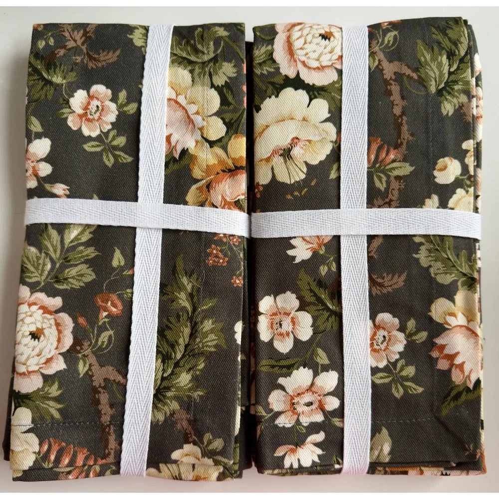 Sanderson x Williams Sonoma Hykenham Florals Napkins, Set of 8, Retail $99